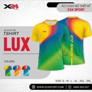 Áo chạy bộ nam phối màu gradient năng động