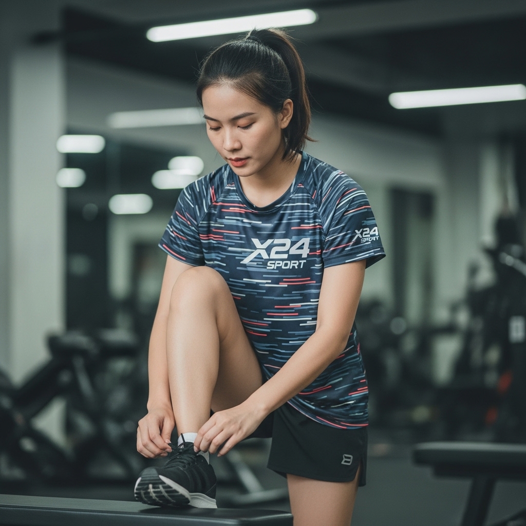 xưởng may áo chạy bộ theo yêu cầu