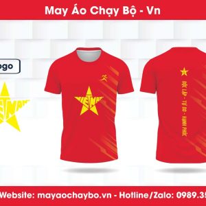 Áo Chạy Bộ Đỏ Tươi – Tự Hào Việt Nam Trên Từng Bước Chạy