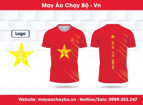 Áo Chạy Bộ Đỏ Tươi – Tự Hào Việt Nam Trên Từng Bước Chạy