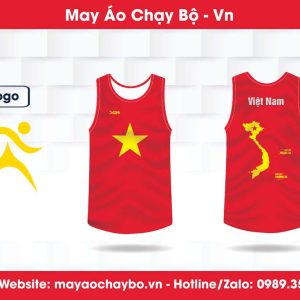 Áo chạy bộ đỏ tự hào Việt Nam – Năng lượng & tinh thần dân tộc