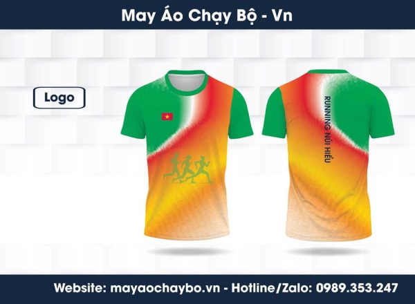Áo chạy bộ Running Núi Hiểu – Sắc màu thiên nhiên rực rỡ